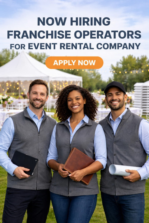 Franchise Operators for an Event Rental Company